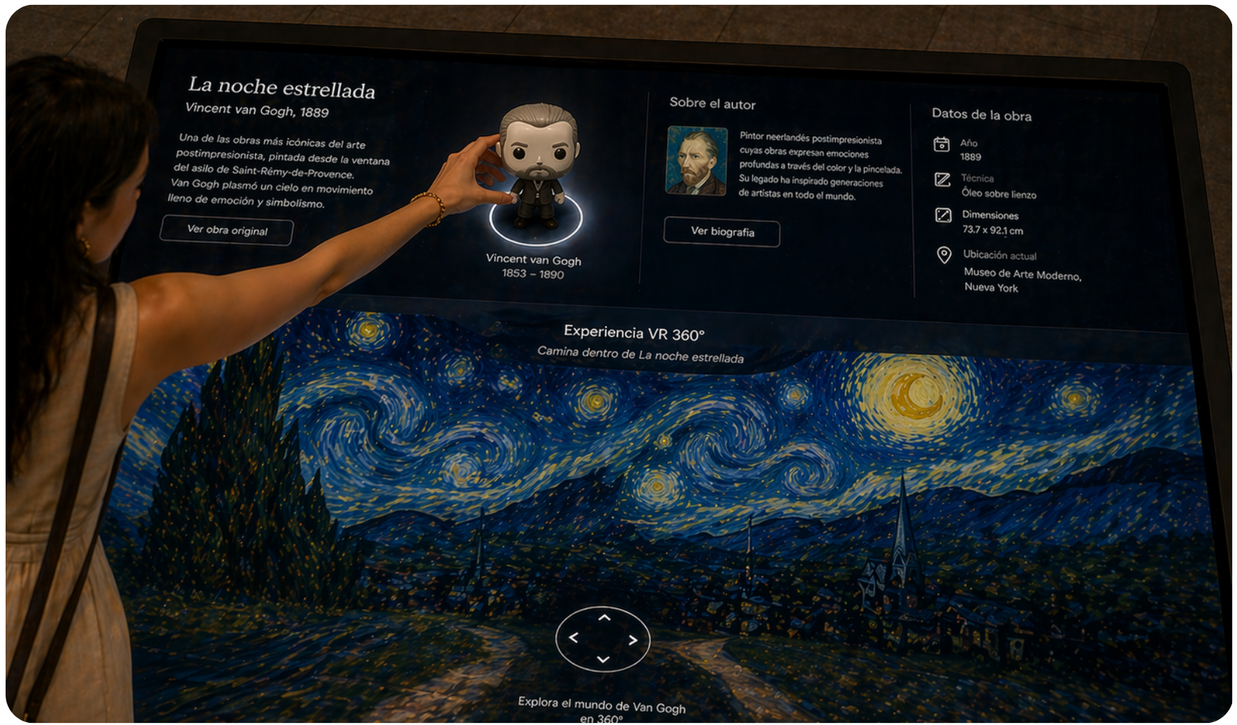 Detonación experiencia VR 360 con sensores en Funko