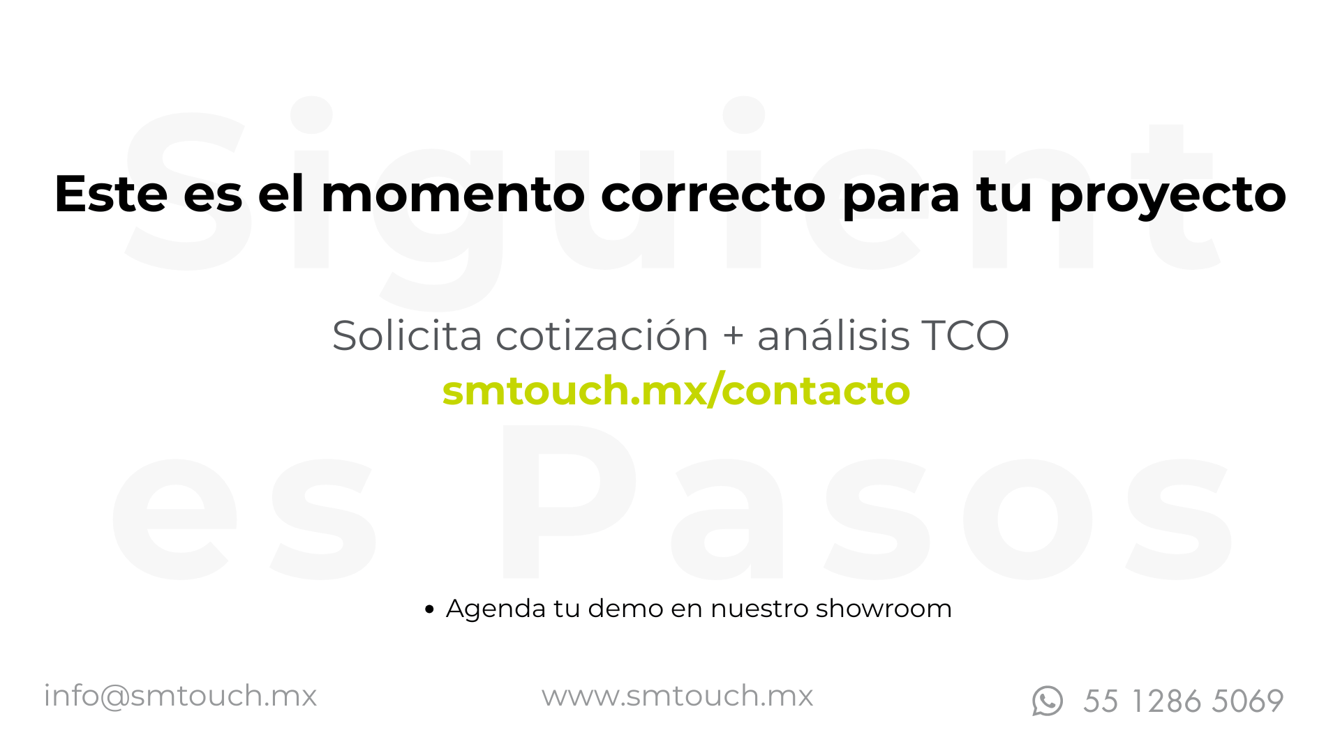 Este es el momento correcto para tu proyecto