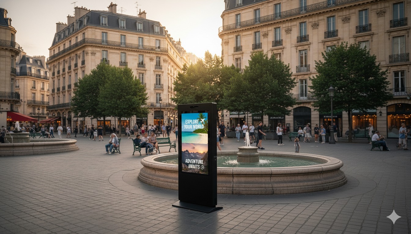 Fiksu Outdoor kiosco interactivo