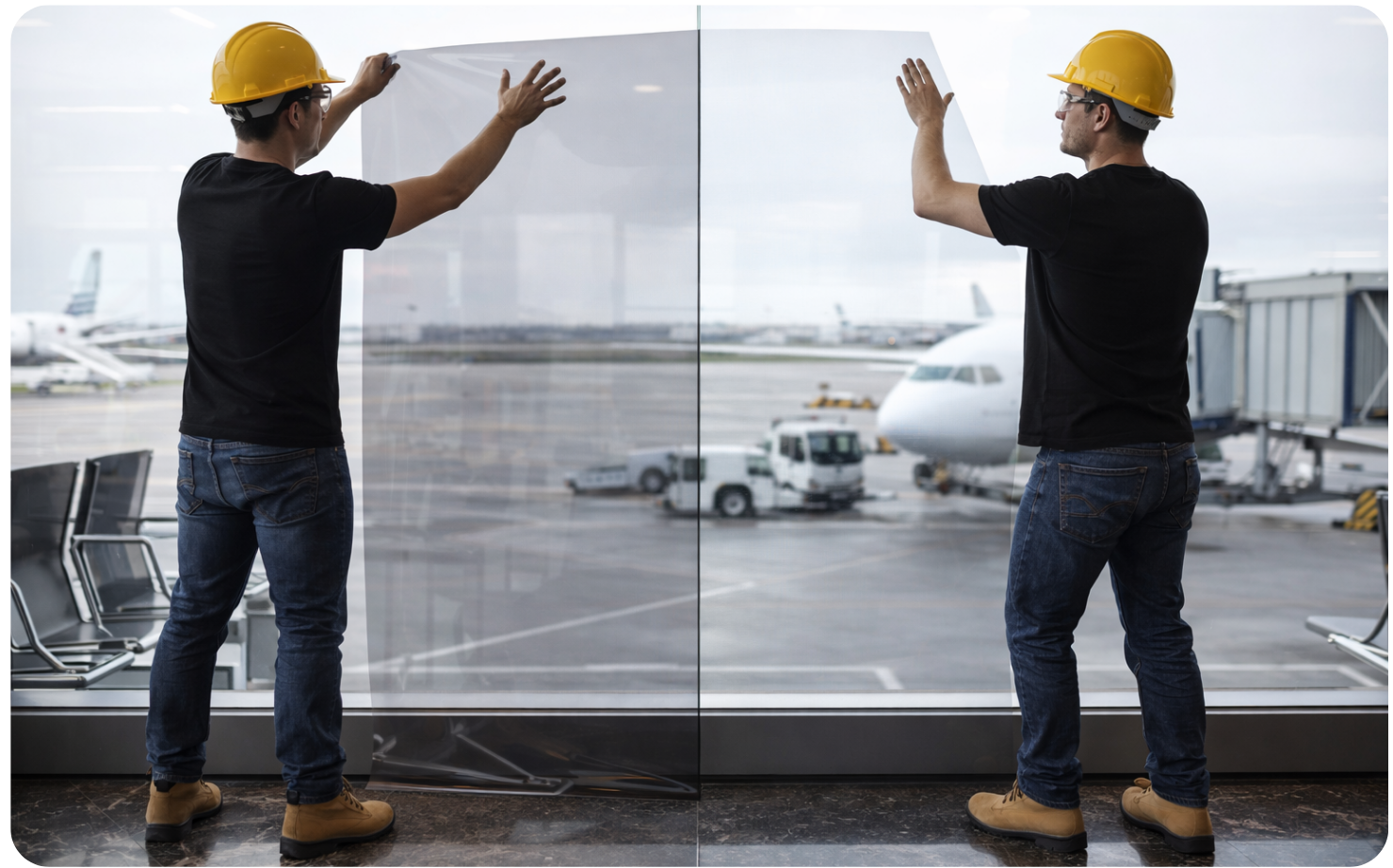 Instalación Switchable autoadhesivo