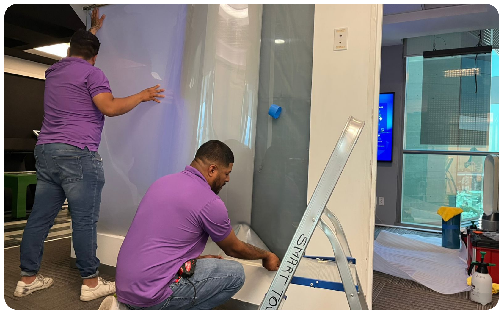 Instalación switchable Smart Touch
