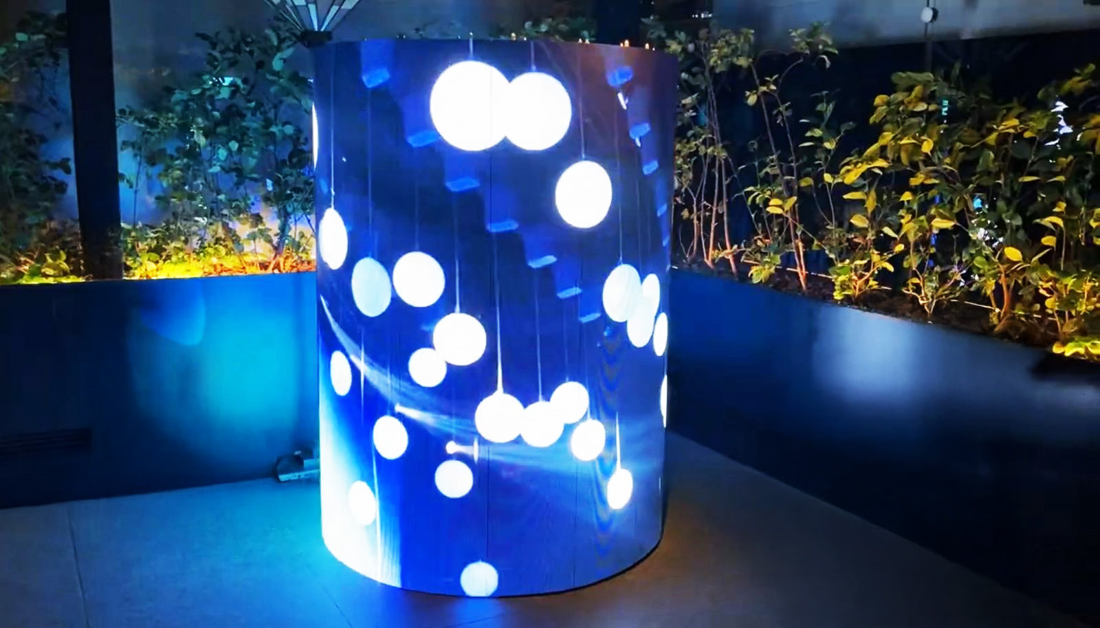 Pantalla Led Curva